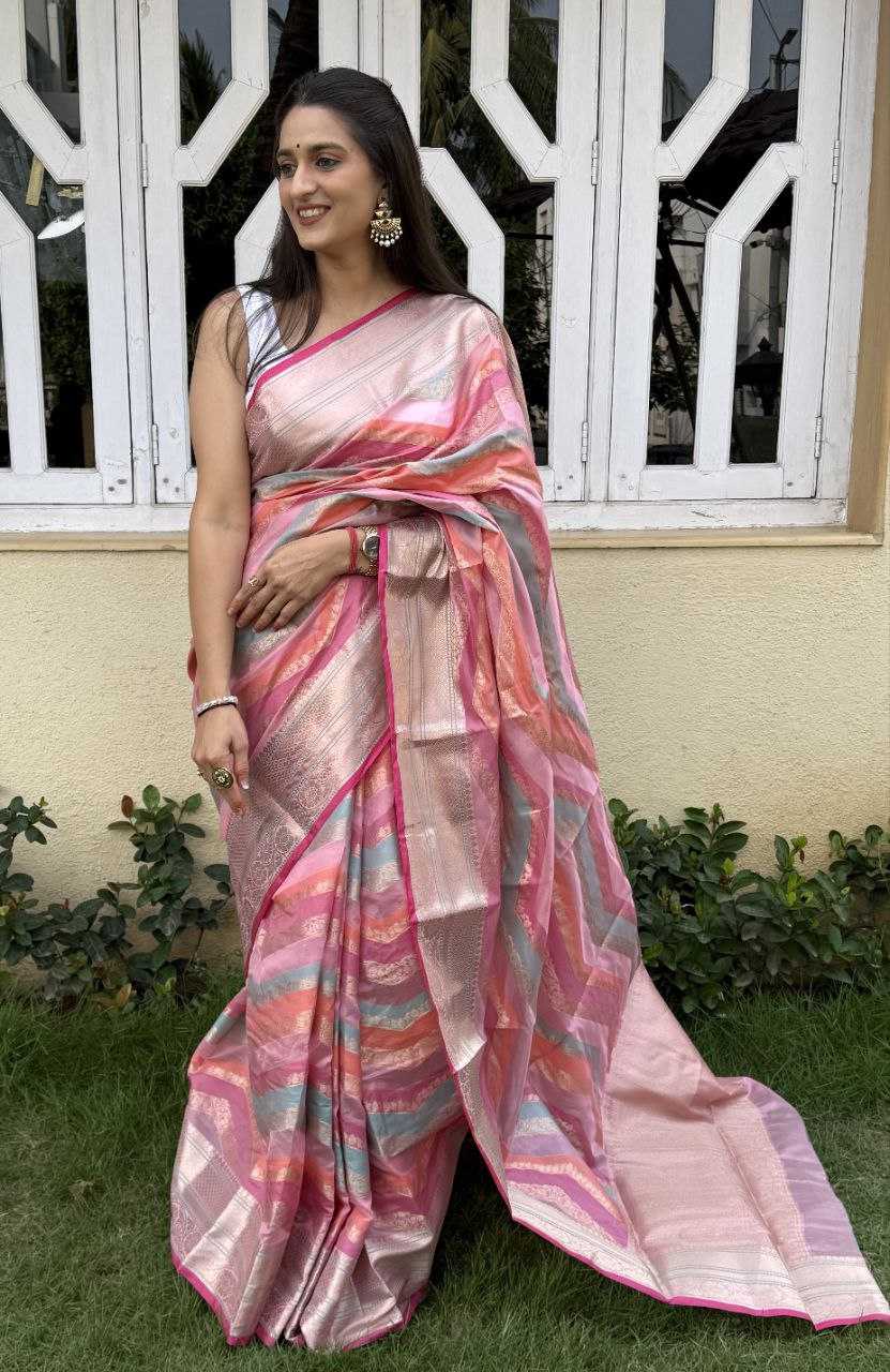 YNF SILK KESH117 RWC48 SAREES WHOLESALE SILK ZARI BORDER LEHERIYA WEDDING OUTFITS SAREES MANUFACTURER - Deevit International