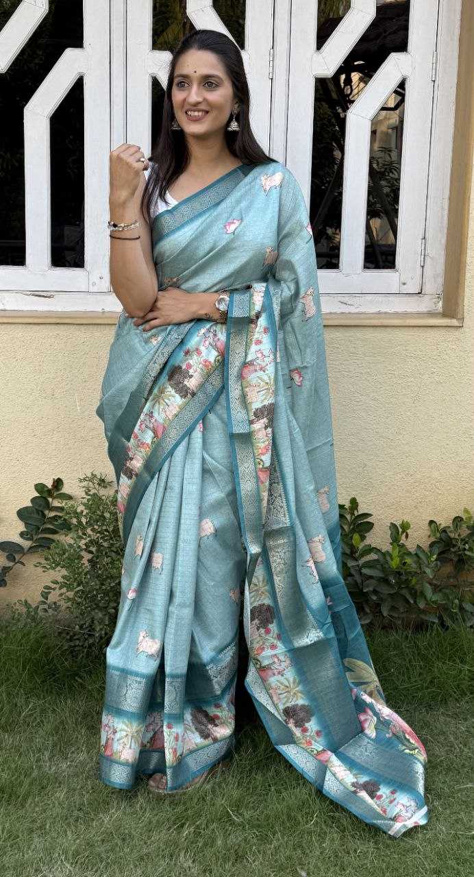 YNF SILK KESH117 RWC64 SAREES WHOLESALE PRINTED JACQUARD SILK SAREES MANUFACTURER - Deevit International