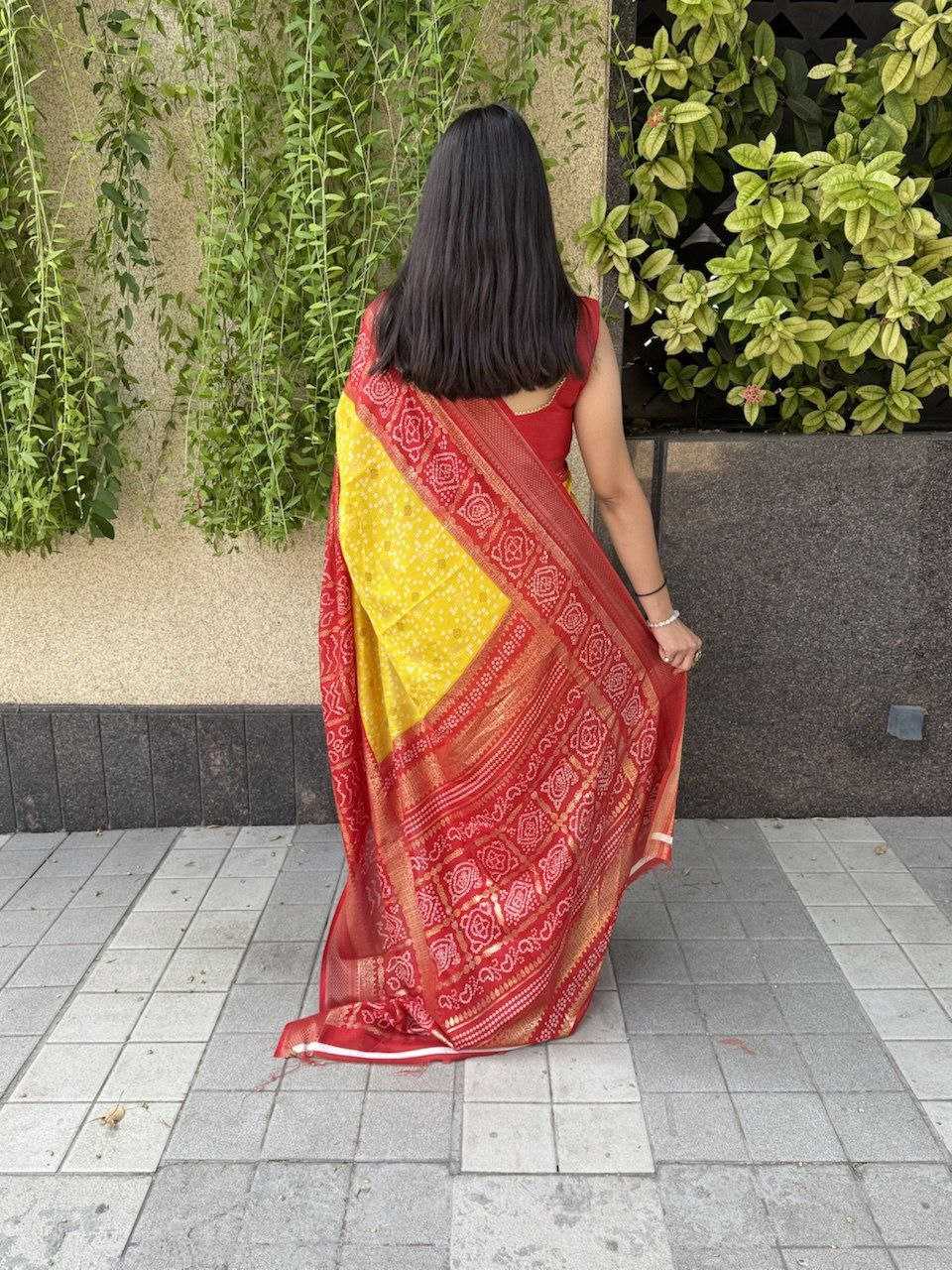 YNF SILK KESH117 RWC86 SAREES WHOLESALE BANDHANI JACQUARD SILK YELLOW HALDI OUTFITS SAREES MANUFACTURER - Deevit International