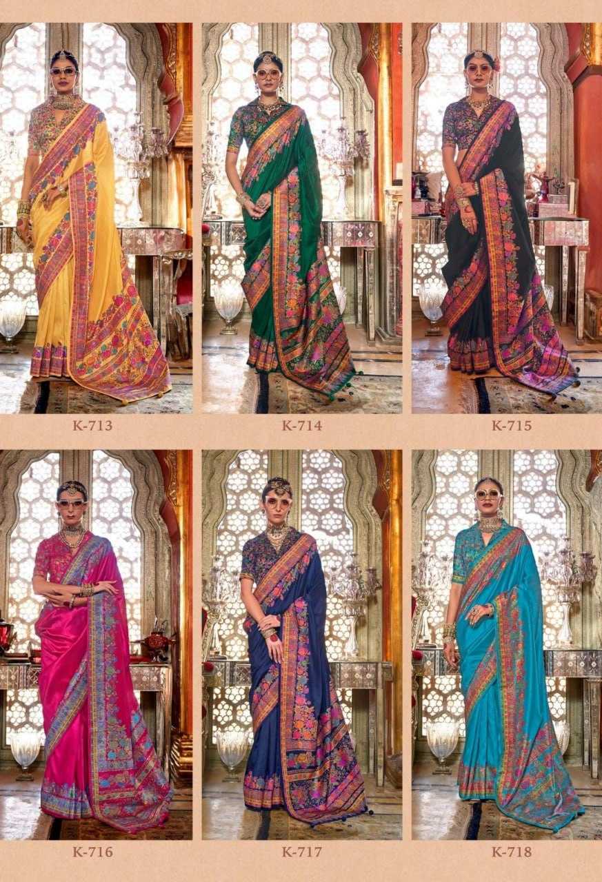 YNF SILK KRESHVA RIN195 Padmaja MOHMANTHAN CLOTHING BRANDS WHOLESALE SAREE MANUFACTURER - Deevit International