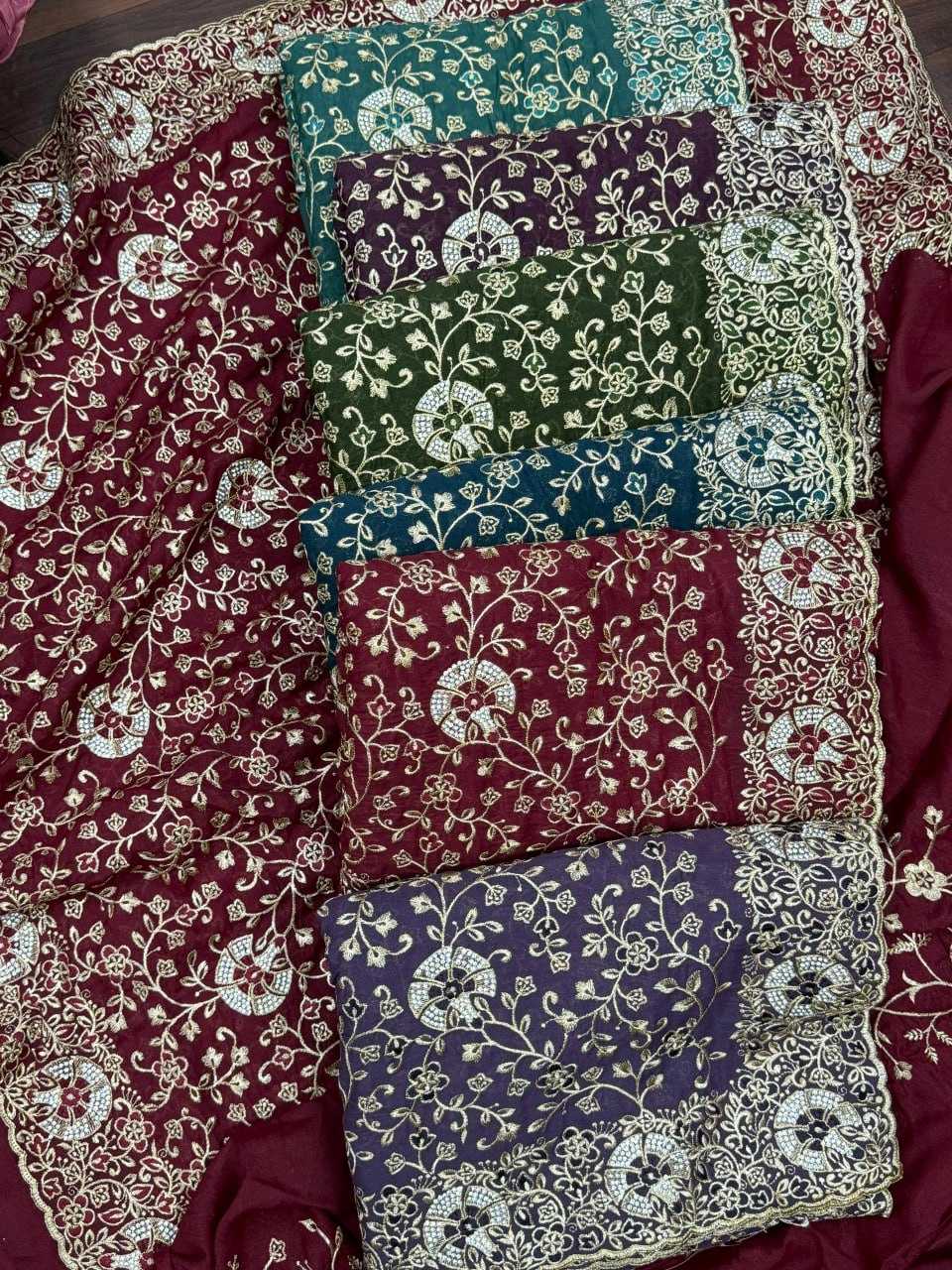 YNF SOFT SILK KESH114 8130 SAREES WHOLESALE EMBROIRERED SOFT SILK DESIGNER  SAREES MANUFACTURER - Deevit International