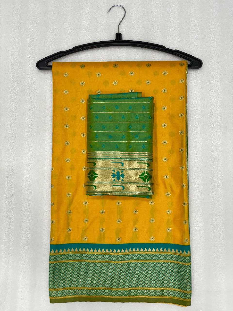 YNF SOFT SILK KESH213 RIN06 SAREES WHOLESALE LADIES SILK ZARI BORDER YELLOW SAREES MANUFACTURER - Deevit International