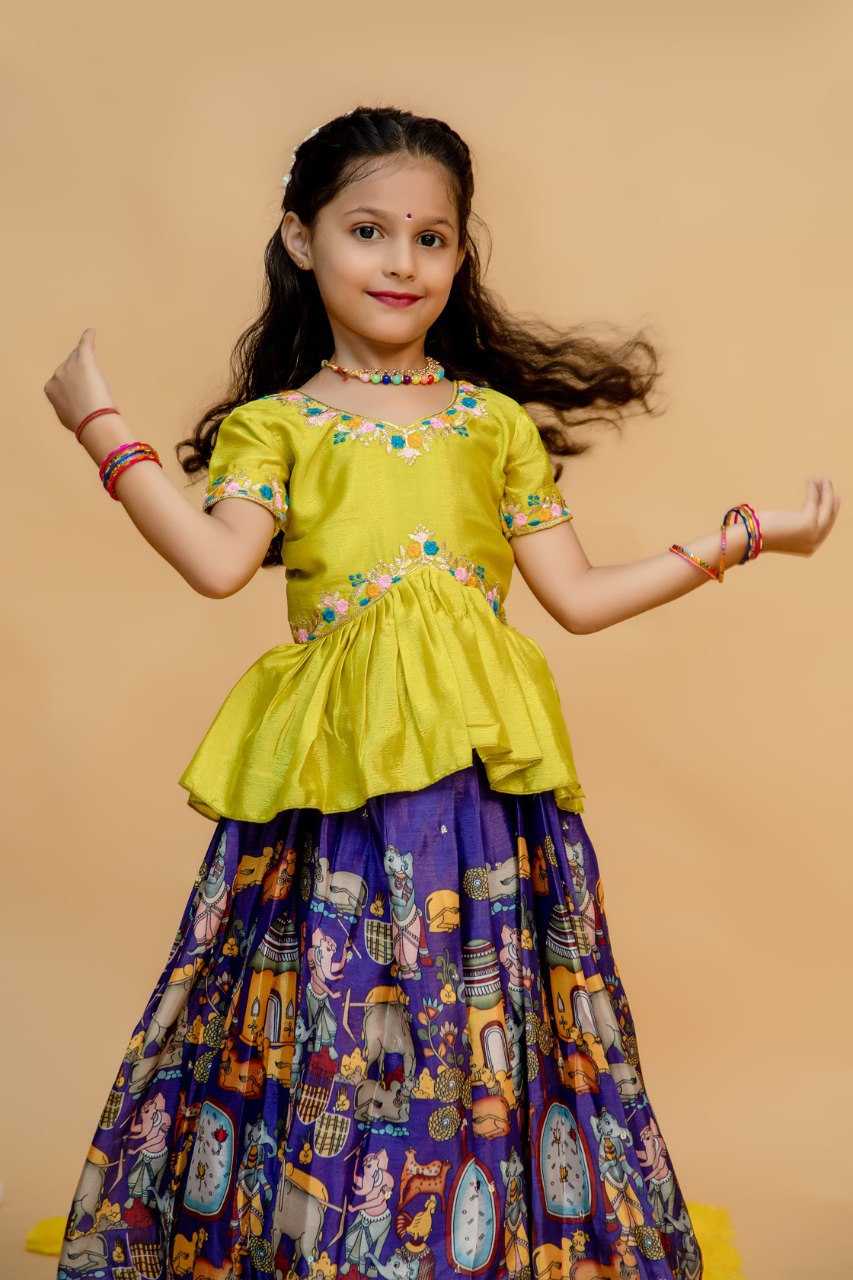 YNF SOFT SILK KIDS WEAR KESH109 RRK103 WHOLESALE KIDS LEHENGA TRADITIONAL ETHNIC LEHENGA CHOLI KIDS FESTIVE BABY GIRL LEHANGA MANUFACTURER - Deevit International