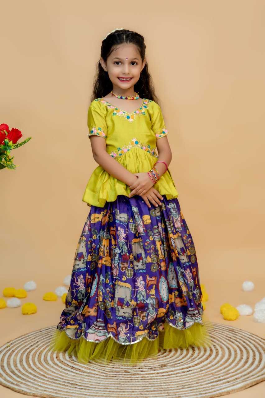 YNF SOFT SILK KIDS WEAR KESH109 RRK103 WHOLESALE KIDS LEHENGA TRADITIONAL ETHNIC LEHENGA CHOLI KIDS FESTIVE BABY GIRL LEHANGA MANUFACTURER - Deevit International