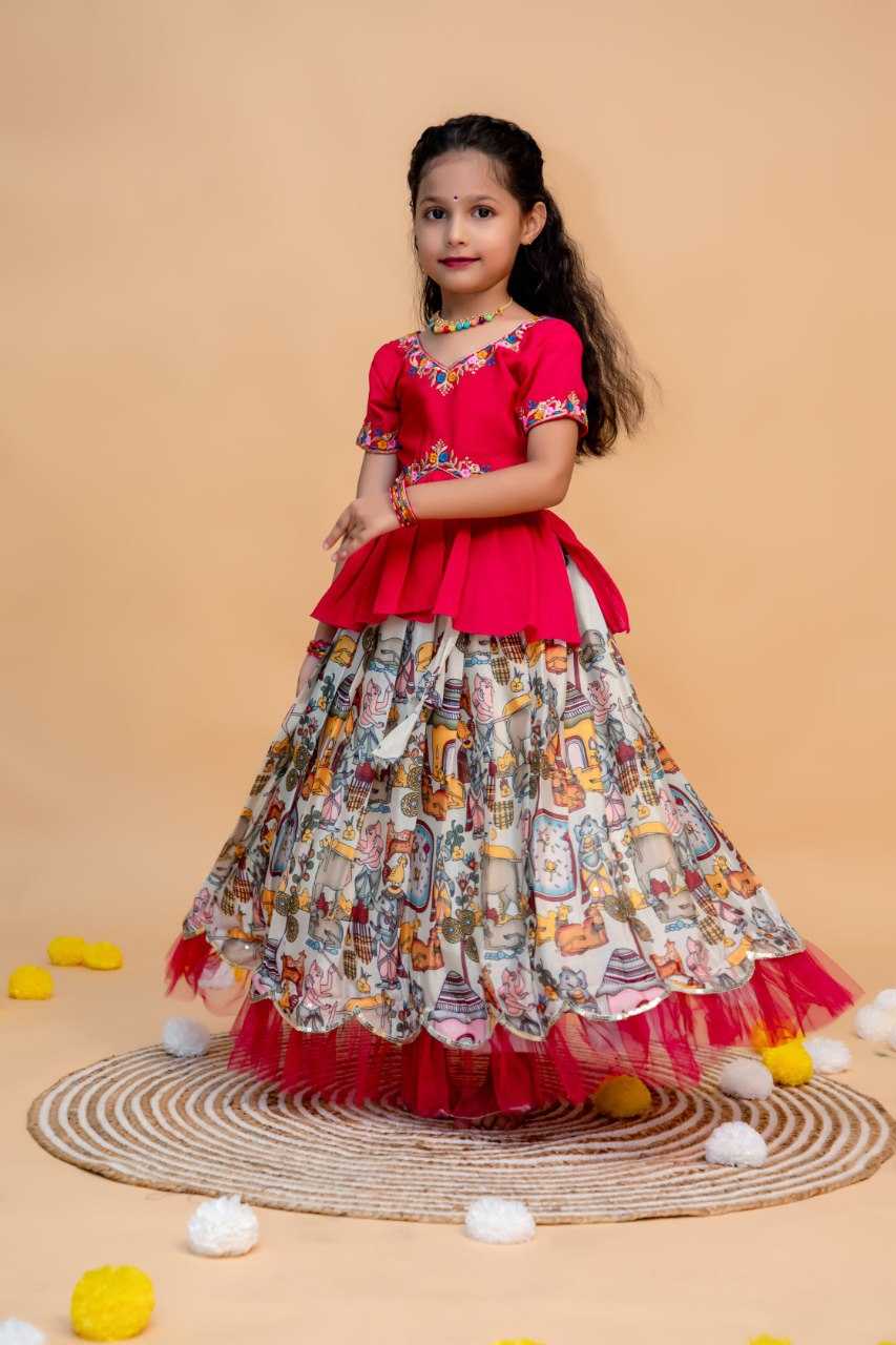 YNF SOFT SILK KIDS WEAR KESH109 RRK103 WHOLESALE KIDS LEHENGA TRADITIONAL ETHNIC LEHENGA CHOLI KIDS FESTIVE BABY GIRL LEHANGA MANUFACTURER - Deevit International