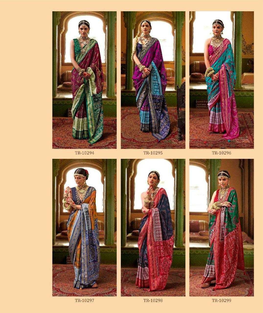 YNF SOFT SILK TRIRATH RIN195 RATHYATRA CLOTHING BRANDS WHOLESALE SAREES MANUFACTURER - Deevit International