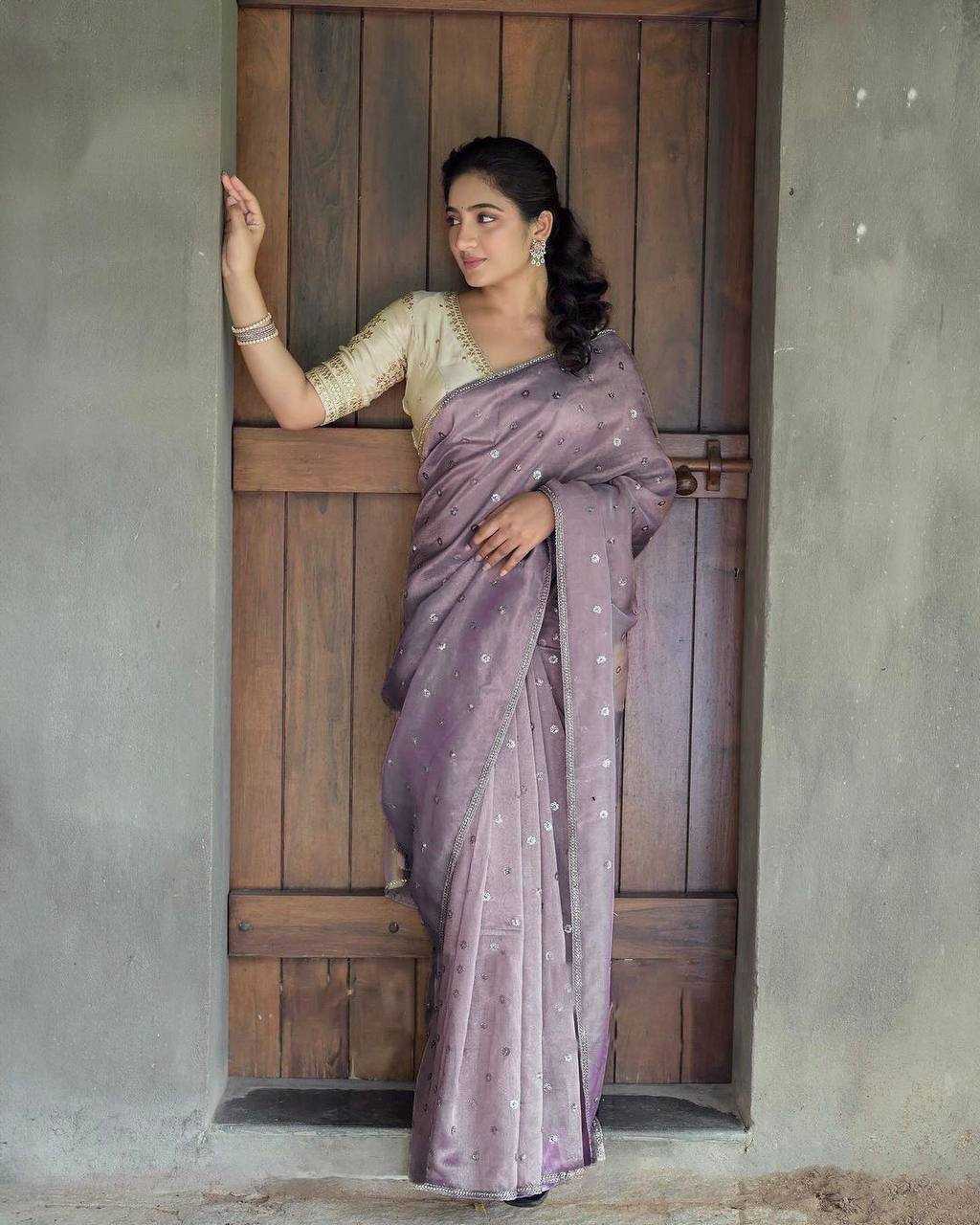 YNF TWILL NET RIN133 528 SAREES WHOLESALE SEQUENCE FANCY PARTY WEAR NET SAREES MANUFACTURER - Deevit International