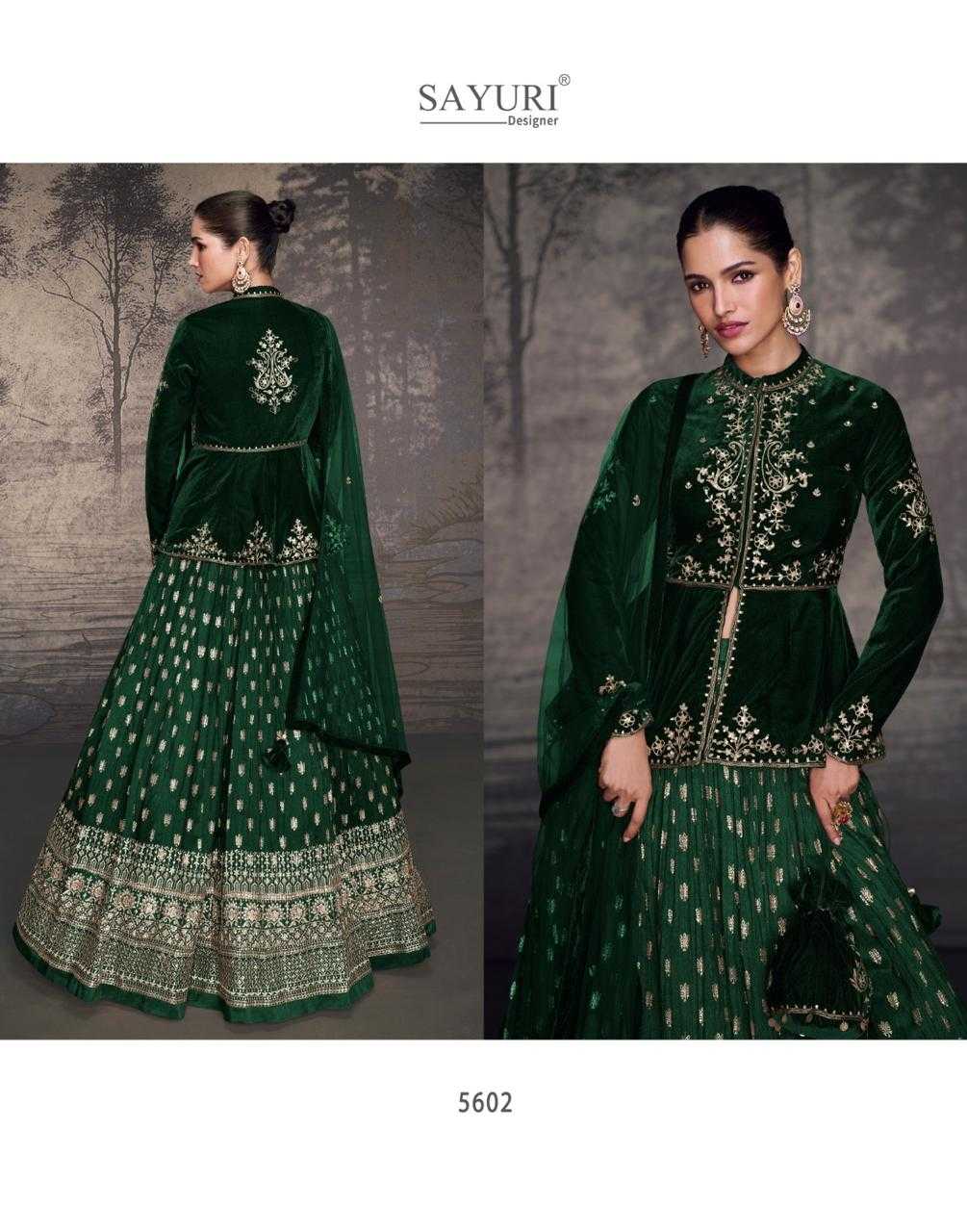 YNF VELEVT SAYURI KESH233 GLAM1 CLOTHING BRANDS WHOLESALE LEHENGA MANUFACTURER - Deevit International