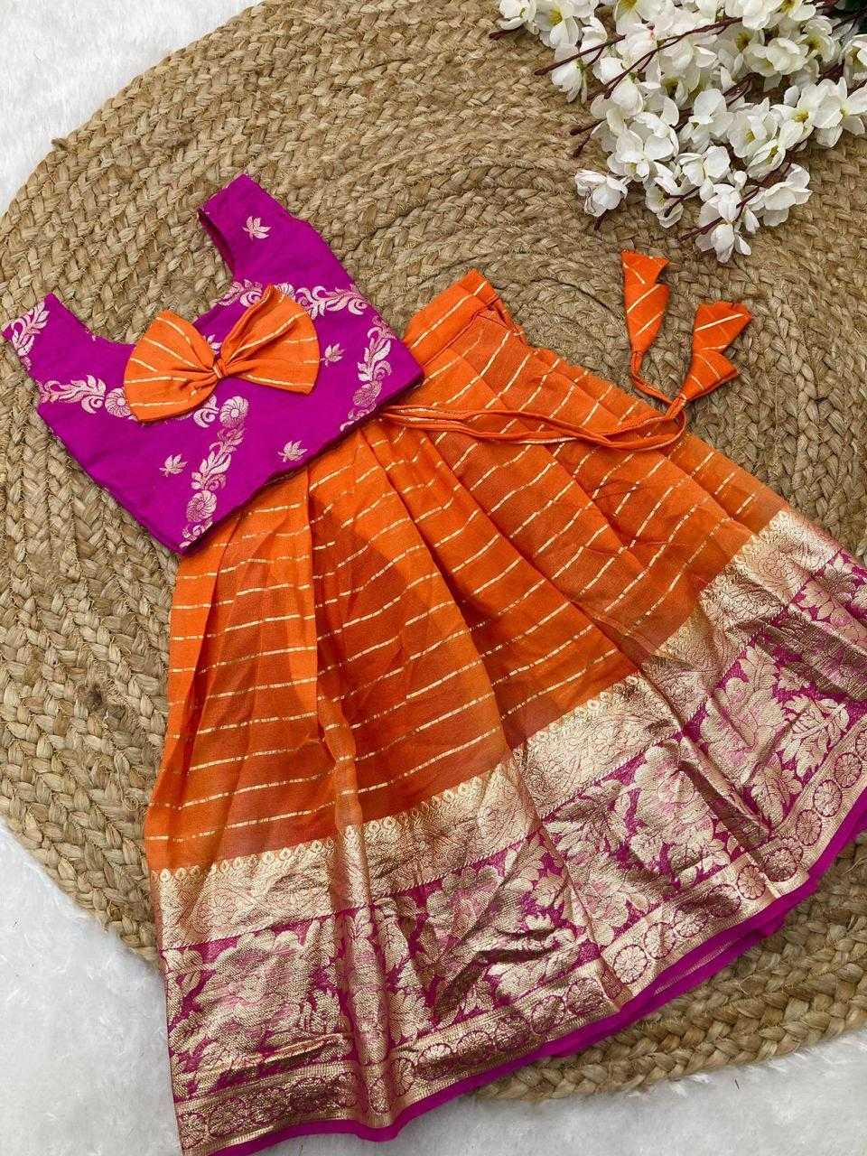 YNF VISCOSE RIN192 8051 KIDS WEAR WHOLESALE KIDS LEHENGA TRADITIONAL OUTFITS KIDS LEHENGA FESTIVE WEAR KIDS WEDDING OUTFITS MANUFACTURER - Deevit International