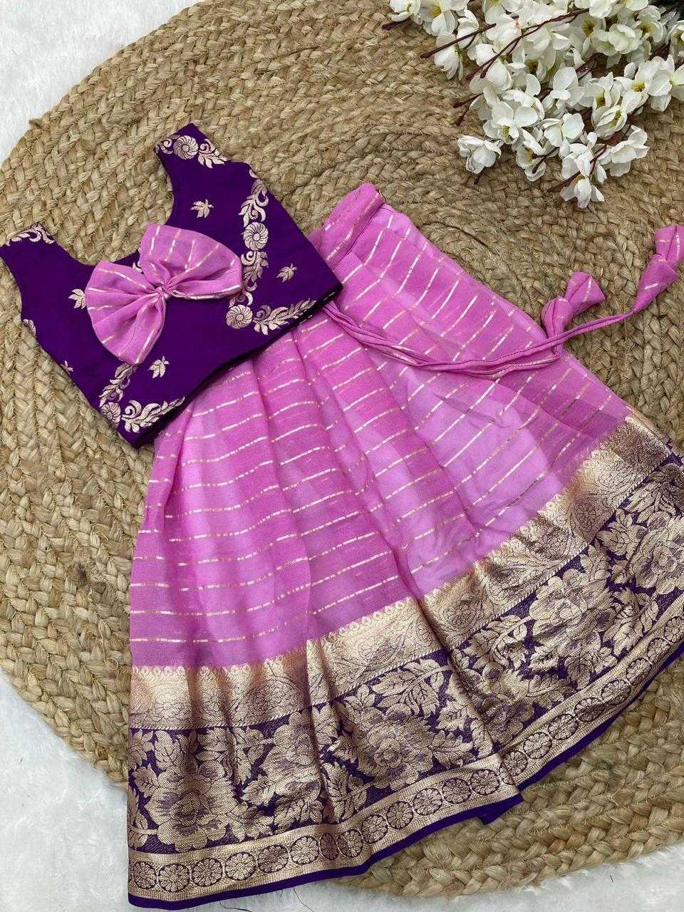 YNF VISCOSE RIN192 8051 KIDS WEAR WHOLESALE KIDS LEHENGA TRADITIONAL OUTFITS KIDS LEHENGA FESTIVE WEAR KIDS WEDDING OUTFITS MANUFACTURER - Deevit International